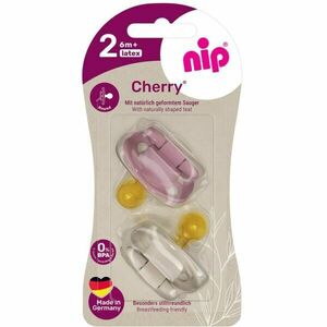 NIP CHERRY VELIKOST 2 (6M+) 2KS Tetină, transparent, mărime imagine