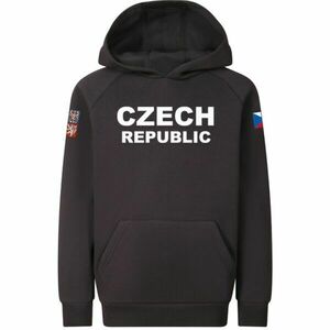 PROGRESS CZ HOODY JR Hanorac pentru juniori, negru, mărime 140-146 imagine