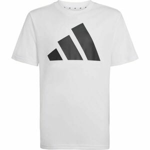 adidas J TRAIN ESSENTIALS BL TEE Tricou pentru copii, alb, mărime imagine
