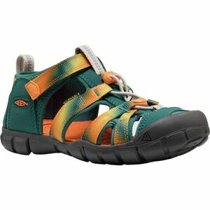 Keen SEACAMP II CNX YOUTH Sandale copii, verde închis, mărime 34 imagine