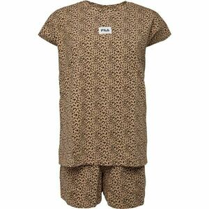 Fila WOMAN JERSEY STRETCH PYJAMAS Pijama femei, maro, mărime imagine