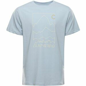 ALPINE PRO DORG Tricou din bumbac pentru bărbați, albastru deschis, mărime imagine