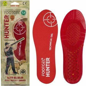FOOTGEL HUNTER Branțuri cu gel, roșu, mărime imagine