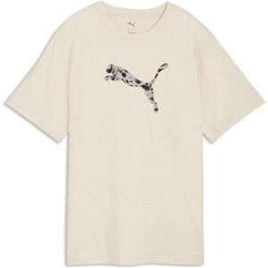 Puma ESSENTIALS GRAPHIC ANIMAL RELAXED TEE Tricou de damă, bej, mărime imagine