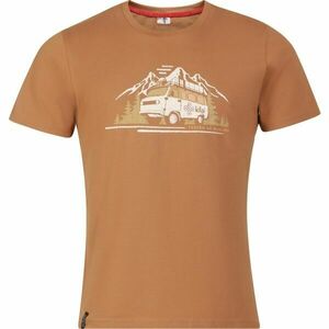 KILPI SPACER Tricou din bumbac pentru bărbați, maro, mărime imagine