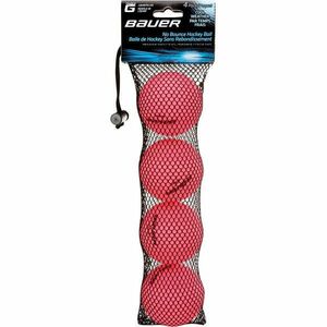 Bauer HOCKEY BALL WARM 4 PK Mingi de hochei pe iarbă, roz, mărime imagine
