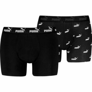 Puma ELEMENTS MEN BOLD LOGO BOXERS 2P Boxeri bărbați, negru, mărime imagine