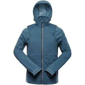 ALPINE PRO SPERT 2 Geacă softshell cu membrană pentru bărbați 2în1, albastru închis, mărime imagine