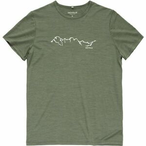 Devold ACTIVE OUTLINE TEE MAN Tricou funcțional bărbați, kaki, mărime imagine