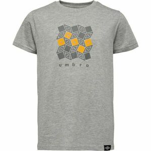 Umbro AMEEL Tricou pentru băieţi, gri, mărime 128-134 imagine