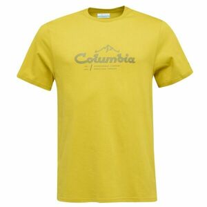 Columbia CSC SEASONAL GRAPHIC TEE Tricou din bumbac pentru bărbați, galben, mărime imagine