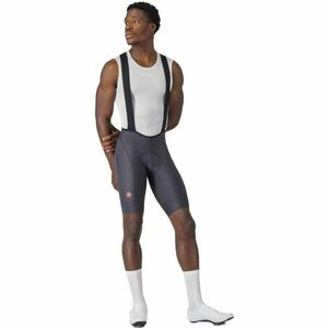 Castelli COMPETIZIONE 2 BIBSHORT Pantaloni ciclism bărbați, gri închis, mărime XXL imagine