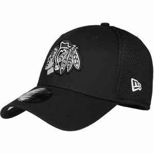 New Era CHICAGO BLACKHAWKS NHL EVERGREEN 39THIRTY Șapcă, negru, mărime imagine