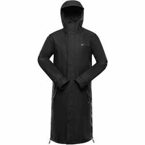 ALPINE PRO REINE Geacă lungă impermeabilă unisex, gri închis, mărime imagine