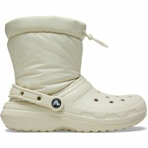 Crocs CLASSIC LINED NEO PUFF BOOT Apreschiuri unisex, bej, mărime 38/39 imagine
