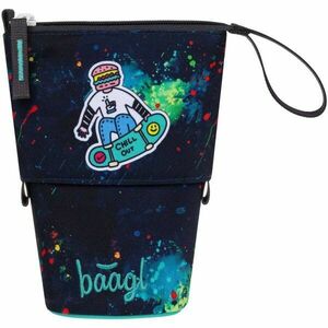 BAAGL CHILL Husă pentru creioane colorate, albastru închis, mărime imagine