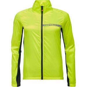 Castelli SQUADRA STRETCH W Geacă ciclism femei, neon reflectorizant, mărime imagine