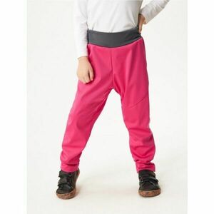 UNUO SPORTY Pantaloni softshell copii, roz, mărime 116-122 imagine