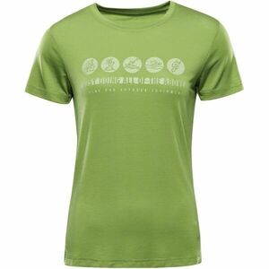 ALPINE PRO LYORA Tricou funcțional damă, verde, mărime imagine