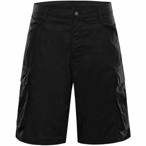 ALPINE PRO URT Pantaloni scurți din bumbac pentru bărbați, negru, mărime imagine