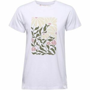 ALPINE PRO DORGA Tricou de bumbac damă, alb, mărime imagine