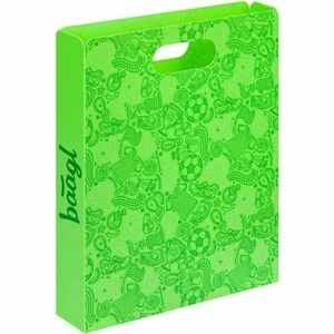 BAAGL FOTBAL Dosare din plastic pentru caiete școlare, verde, mărime imagine