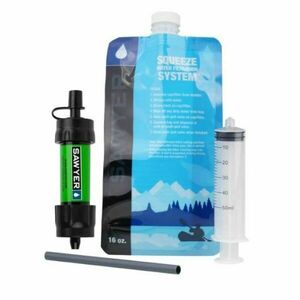 SAWYER MINI GREEN Filtru de apă portabil, albastru, mărime imagine