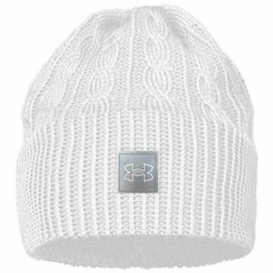 Under Armour HALFTIME CABLE KNIT Căciulă damă, alb, mărime imagine
