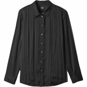 GAP BOYFRIEND Cămașă pentru femei, negru, mărime imagine