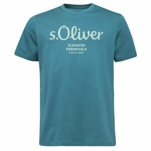 s.Oliver LOGO T-NOOS Tricou pentru bărbați, albastru, mărime imagine
