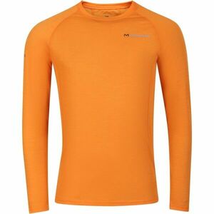 PROGRESS MA NDR 125 Tricou cu mâneci lungi din lână merino pentru bărbați, portocaliu, mărime imagine