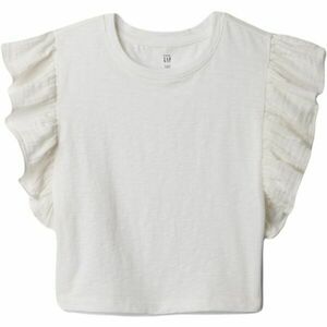 GAP BABY Top pentru fetițe, alb, mărime 4Y imagine
