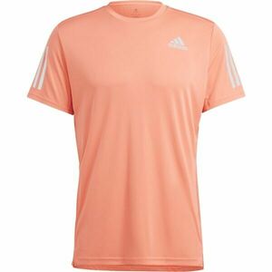 adidas OWN THE RUN TEE Tricou alergare bărbați, somon, mărime imagine