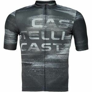 Castelli STRATUS LOGO JERSEY Tricou de ciclism bărbați, albastru închis, mărime imagine