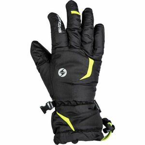 Blizzard REFLEX JNR SKI GLOVES Mănuși, negru, mărime 5Y imagine