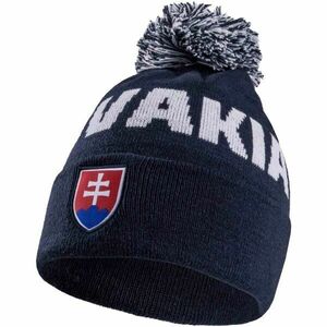 FLLÖS FANLINE HAT SLOVAKIA 1 Căciulă de iarnă, albastru închis, mărime UNI imagine