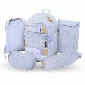 BAAGL 5 SET SKATE LILAC Set școlar, mov, mărime imagine