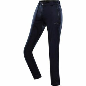 ALPINE PRO UFEDA Pantaloni softshell de schi pentru femei, albastru închis, mărime imagine
