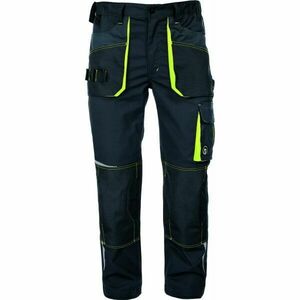 CERVA EMERTON STRETCH Pantaloni protecția muncii, negru, mărime imagine