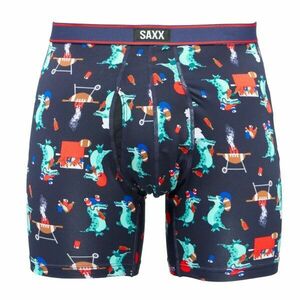SAXX DAYTRIPPER COMFORT STRETCH BOXER BRF FLY Boxeri pentru bărbați, albastru închis, mărime imagine