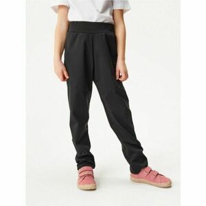 UNUO SPORTY Pantaloni softshell copii, negru, mărime 146-152 imagine