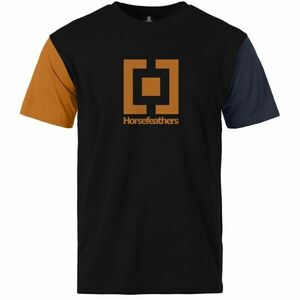 Horsefeathers BASE Tricou de bărbați, negru, mărime imagine