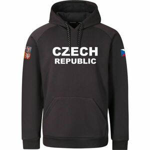 PROGRESS CZ HOODY MAN Hanorac pentru bărbați, gri închis, mărime imagine