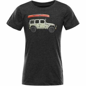 ALPINE PRO BIGERO 2 Tricou pentru copii, negru, mărime imagine
