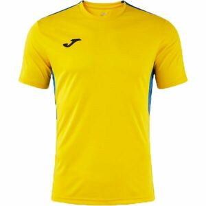 Joma WINNER IV SHORT SLEEVE T-SHIRT Tricou sport pentru bărbați, galben, mărime XXL imagine