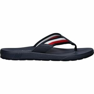 Tommy Hilfiger MOLDED HILFIGER RWB BEACHSANDAL Șlapi pentru bărbați, albastru închis, mărime imagine