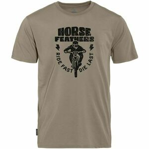 Horsefeathers FULL SEND Tricou de ciclism bărbați, bej, mărime imagine