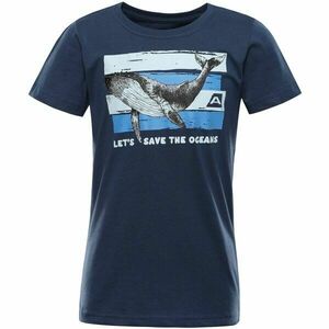 ALPINE PRO TERMESO 2 Tricou pentru copii, albastru închis, mărime imagine