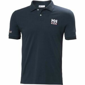 Helly Hansen MESSINA GRAPHIC FITTED POLO Tricou polo bărbați, albastru închis, mărime imagine