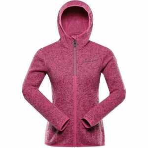 ALPINE PRO ZEGA 2 Pulover călduros cu fermoar pentru femei, roz, mărime imagine